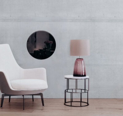 VERRE LISSE ROND